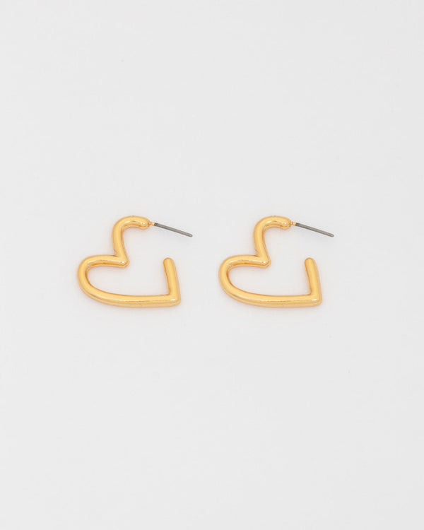 Aretes Corazón Silueta