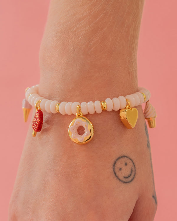 Pulsera Candy Love + Aretes